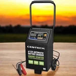 2/10/40/200 Amp 6/12V Automatic Battery Charger With Engine Jump Starter. Fixed Price $189.99.