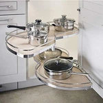Hafele Kessebohmer Lemans Ii 2-SHELF Lazy Susan Set Blind Corner Cabinet Stora. Fixed Price $699.49.