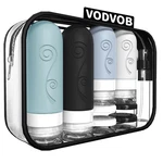 Vodvob 16 Pack Travel Bottles Set For Toiletries, Tsa Approved Black. Fixed Price $18.23.