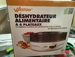 Weston 75-0601-W 4-TIER Food Dehydrator. Fixed Price $40.00.
