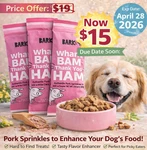 Bark Wham Bam Thank You Dog Food Topper (set Of 3). Fixed Price $15.00.