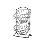 Gourmet Basics By Mikasa General Store 2-TIER Metal Countertop Frui... Fast Ship. Fixed Price $56.99.