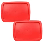 Pyrex Easy Grab C-233-PC Red Plastic Replacement Storage Lid Cover (2-PACK). Fixed Price $19.99.