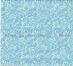 Blue Cream Paisley Floral Vinyl Contact Wallpaper Drawer Liner Peel Stick. Fixed Price $19.99.