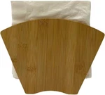 Natural Bamboo Wood Napkin Holder Desktop Letter Mail For Home Restaurant S-4570. Fixed Price $13.75.