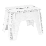 Simplify 12" Folding Step Stool Black. Fixed Price $35.94.
