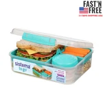 Sistema Bento Box Go Lunch With Yoghurt/fruit Pot 1.65 Bpa-free. Fixed Price $11.46.
