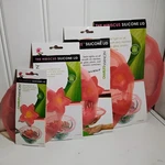 4 Charles Viancin Hibiscus Silicone Baking Storage Suction Lid Set 11" 9" 8" 6". Fixed Price $84.95.