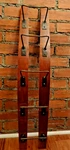 Rustic Bottle Wine Rack Reclaimed Barrel Wood & Iron Handmade 35 Home Decor. Fixed Price $150.00.