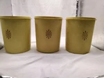 Vintage Tupperware Cannister Yellow #807-4 Orange #807-12 Choice. Fixed Price $10.66.