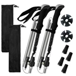 Collapsible Trekking For Hiking - Lightweight Foldable Poles, 2 .... Fixed Price $31.03.