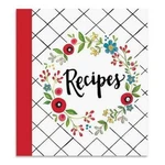 Brownlow Happy Kitchen Floral Recipe Binder Book With Cards & Sleeves. Fixed Price $19.99.