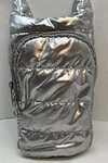 Silver Crossbody Puffer Puffy Lulla Collections Water Bottle Phone Pockets Shiny. Fixed Price $14.96.