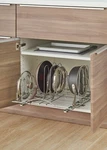 Trinity TBFC-2208 Sliding Pot Organizer Chrome. Fixed Price $55.00.