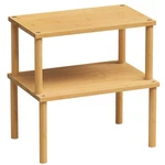 Vertorgan Cabinet Organizer Shelf(set Of 2),KITCHEN Counter Shelves,bamboo St.... Fixed Price $26.16.