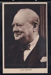 Our Skipper Winston Churcill Postcard K3578. Fixed Price $5.82.