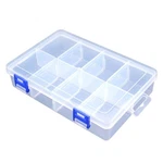 Plastic Compartment Storage Box With Adjustable Divider Removable Grid Compar.... Fixed Price $18.14.