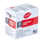 Cambro 1252SLB250 Dissolvable Food Rotation Labels - Pack. Fixed Price $41.30.