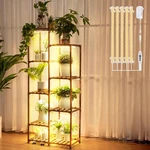 8 Tier Plant Stand With Full Spectrum Grow Light 62 Tall Indoor Corner Shelf Set. Fixed Price $72.99.