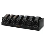 Belt Organizer, Black, 7 Compartments Bamboo Storage Box, For Closet And Dr.... Fixed Price $42.27.