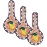Ceramic Rest Lemon Kitchen D Cor Teaspoon Bag - Set Of 3. Fixed Price $27.59.