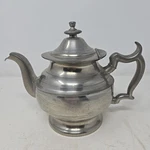 Antique Pewter Tea Or Coffee Pot Jb Woodbury Beverly Mass. Great Condition. Fixed Price $44.87.