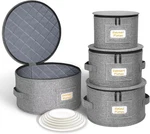 China Storage Containers, Dish W/hard Shell Top Side Bottom Support & Fe. Fixed Price $59.84.