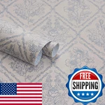 Kitico Peel And Stick Wallpaper Vintage Boho Blue Beige Contact. Fixed Price $53.55.