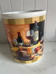 Vintage Cypress Home Utensil Holder Crock Wine Cooler Rosse 6.75 X 5.25. Fixed Price $19.19.
