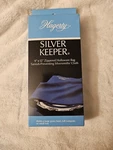 Silver Keeper 9 X 12 Zippered Hagerty Holloware Bag Blue Tarnish Preventing New. Fixed Price $17.69.