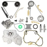 Engine Timing Chain Kit Water Oil Pump Vct Actuator Guide Rail Sprocket Compa.... Fixed Price $321.30.