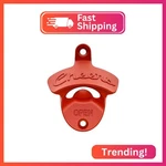 Luwanburg Red Cheers Bottle Opener Wall Mounted Stainless Beer Cap Table. Fixed Price $14.20.