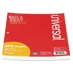 Universal Filler Paper, 3-HOLE, 8.5 X 11, Letter Size (8 1/2 11), White. Fixed Price $14.52.