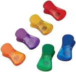 6 Pieces Chip Clips, Multi-color Food Bag Magnetic. Fixed Price $16.38.