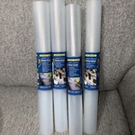 Duck Brand Clear Classic Easy Non Adhesive Shelf Liner 20" X 4 Ft Lot Of. Fixed Price $17.00.