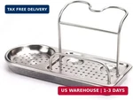 Oxo Good Grips Stainless Steel Sink Caddy, Gray,. Fixed Price $38.73.