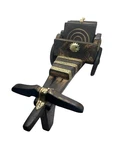 Wooden Beautiful Antique Bullock Cart Shaped Tea Coffee Coaster Set Cor. Fixed Price $26.12.