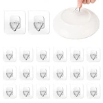 Bilillo 20 Pack Invisible Adhesive Wall Plate Hangers, 2.3 Inch Large, Clear. Fixed Price $14.22.