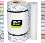 Smart Design Shelf Liner W/ Bonded Grip Adhesive 120"W X 12"L, Wisteria Blue. Fixed Price $24.56.