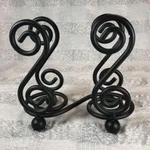 Spectrum Diversified Scroll Design Traditional-style Napkin Holder Black. Fixed Price $14.00.