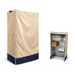 Shelf Cover, Waterproof 600D Heavy Duty Dustproof Storage Wire Rack Covers, O.... Fixed Price $46.55.