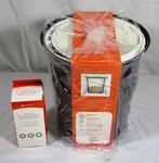 Full Circle Odor Free Countertop Compost Collector .85 Gallon + 25 Bags. Fixed Price $15.00.
