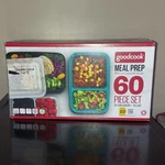 Good Cook Meal Prep 60 Pieces 30 Containers Lids Kitchen Home Gift Storage. Fixed Price $19.99.