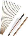 Hunting Arrows Shaft Nature Feather For Archery (12P). Fixed Price $32.99.