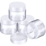 Patelai 4 Pieces Round Wide-mouth Leak Proof Plastic Container Jars With Lids Fo. Fixed Price $14.95.