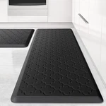 Kitchen 2 Pcs Cushioned Anti-fatigue Floor Mat, Waterproof Non-skid Ergono. Fixed Price $44.95.