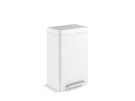 Kohler K-20940-STW Kitchen Trash Can, 13 Gallon Step With Quiet-close. Fixed Price $220.05.