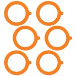 Molain 6PCS Rubber Seals Rings For Glass Jars, Airtight Silicone Replacement .... Fixed Price $9.69.