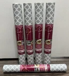 Con-tact Grip Prints Shelf Drawer Liner Non-adhesive 5 Rolls 18 X4 30 Sq Ft. Fixed Price $21.50.