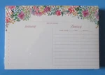 Abot Delightful Days Pack 50 Recipe Cards Legacy Floral Bridal Shower Gift. Fixed Price $9.99.
